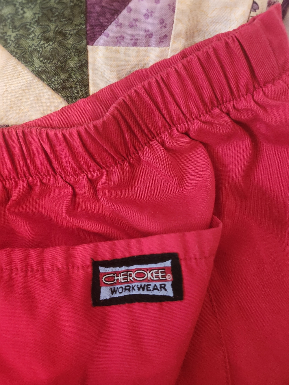 Cherokee Red Drawstring Pants - Picture 2 of 2